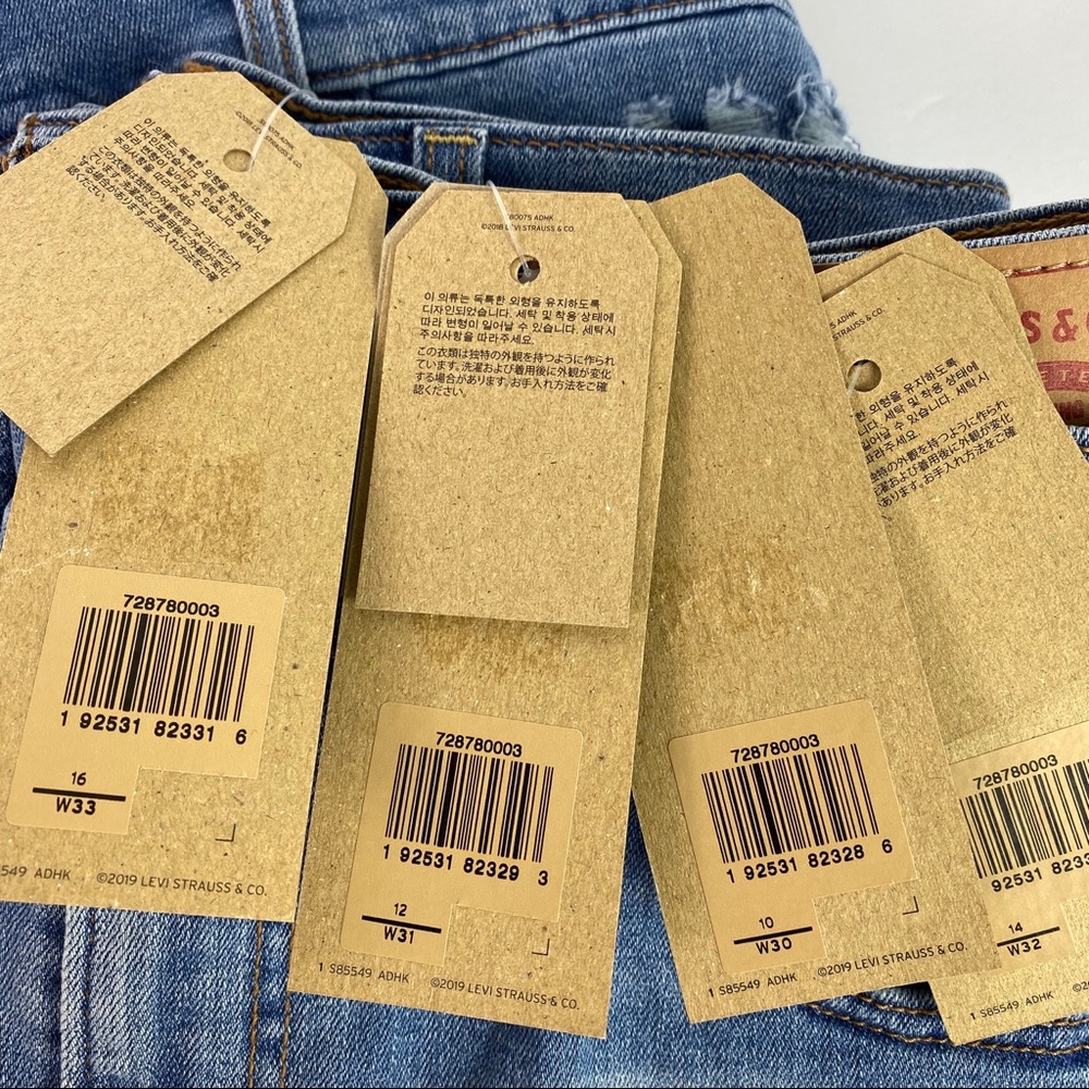 Levi’s High Rise Jeans Shorts - Picture 3 of 6
